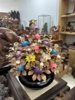 Bình Hoa Ngũ Sắc Gỗ Sưa MQ01 - Ảnh 2