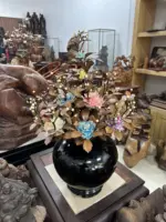 Bình Hoa Ngũ Sắc Gỗ Sưa MQ02