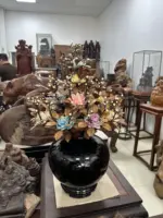 Bình Hoa Ngũ Sắc Gỗ Sưa MQ02 - Ảnh 3