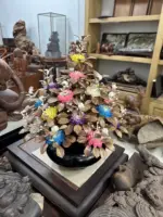 Bình Hoa Ngũ Sắc Gỗ Sưa MQ04